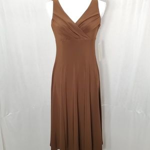 Brown Evan-Picone Cocktail dress NWT size 4🥂